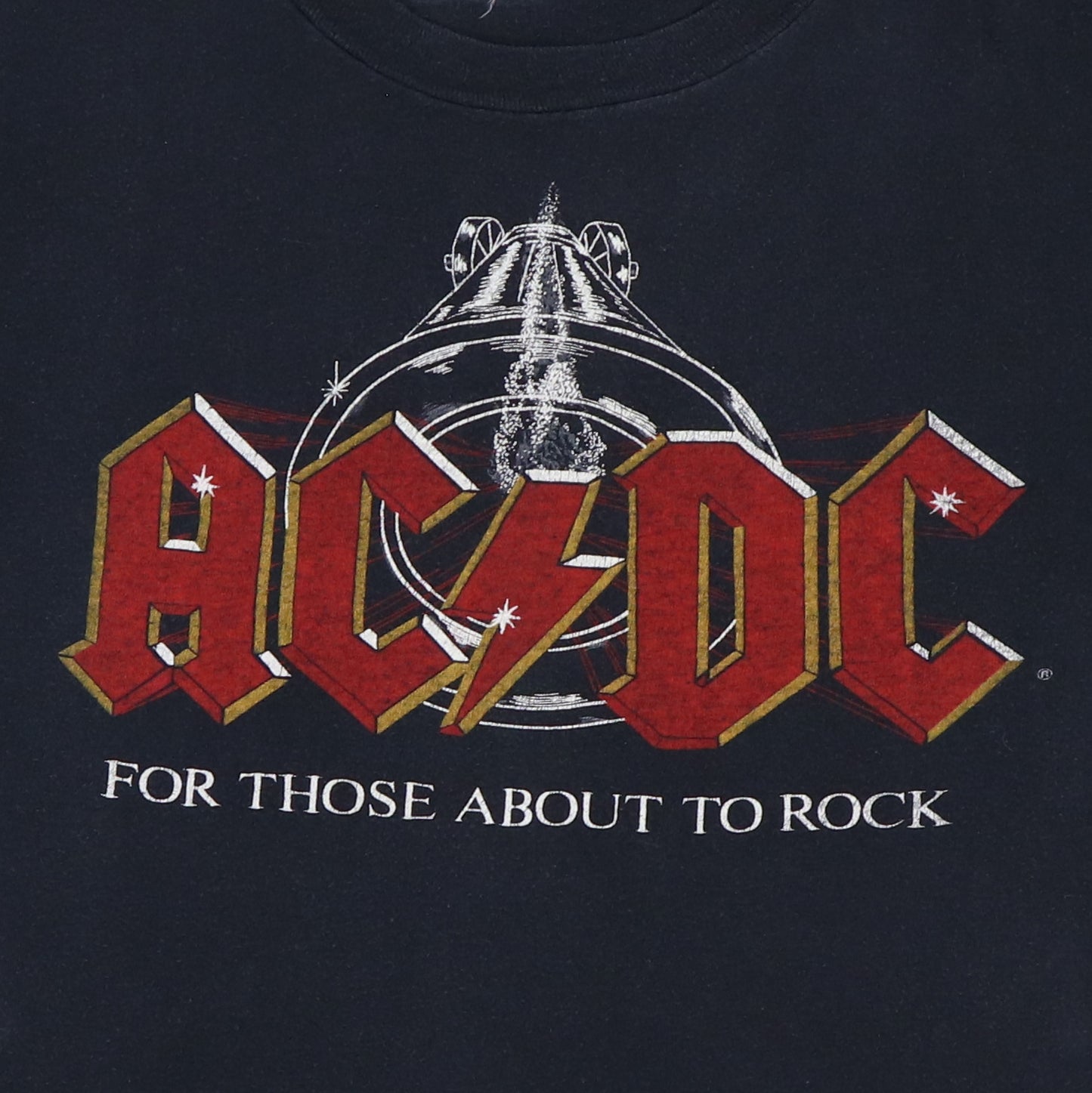 1981 ACDC For Those Bout To Rock Tour Shirt