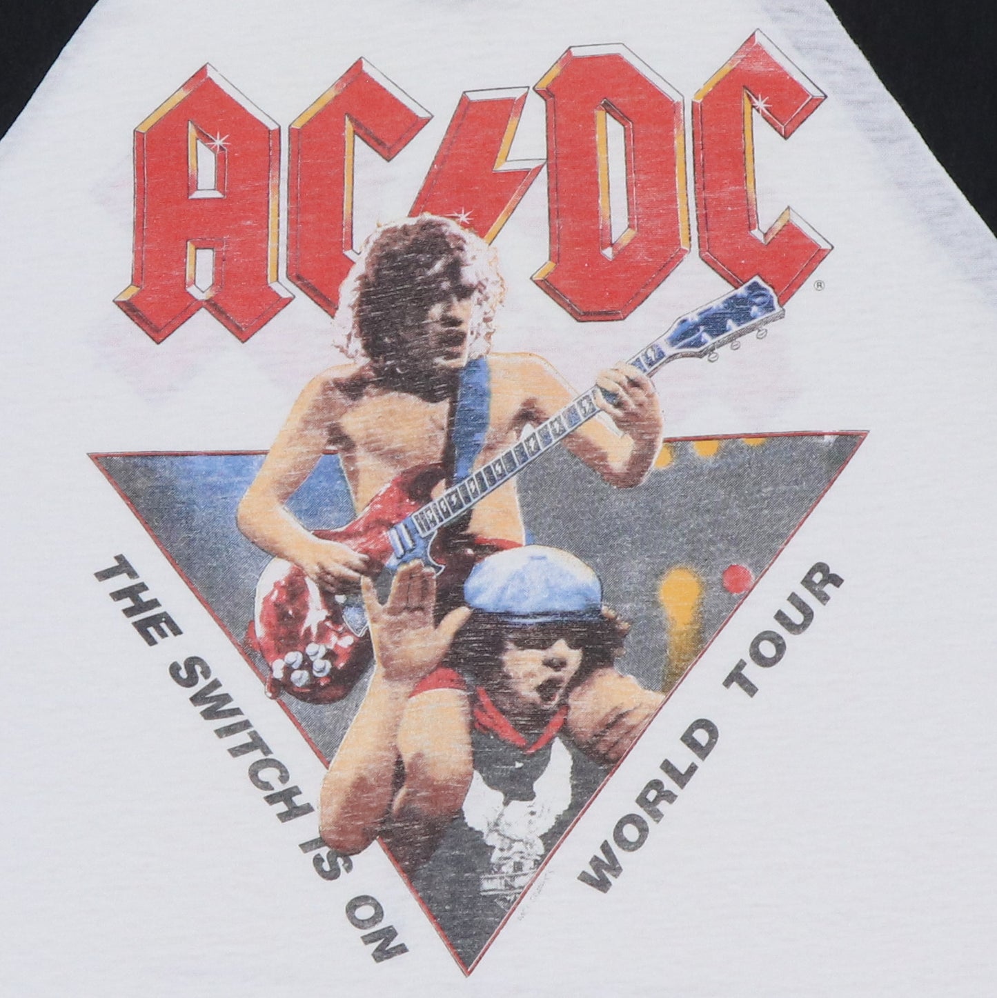 1983 ACDC Flick Of The Switch Tour Jersey Shirt