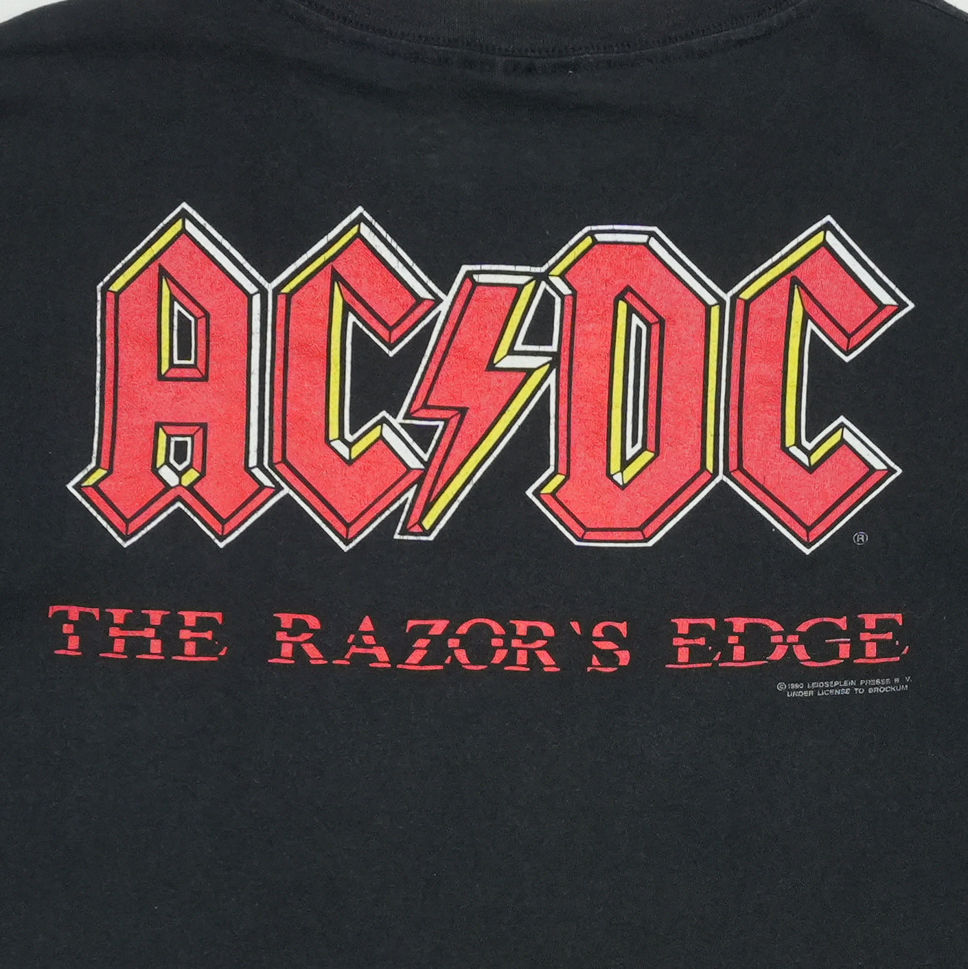 1990 ACDC The Razors Edge World Shirt