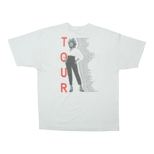 2000 Tina Turner Twenty Four Seven Tour Shirt Back