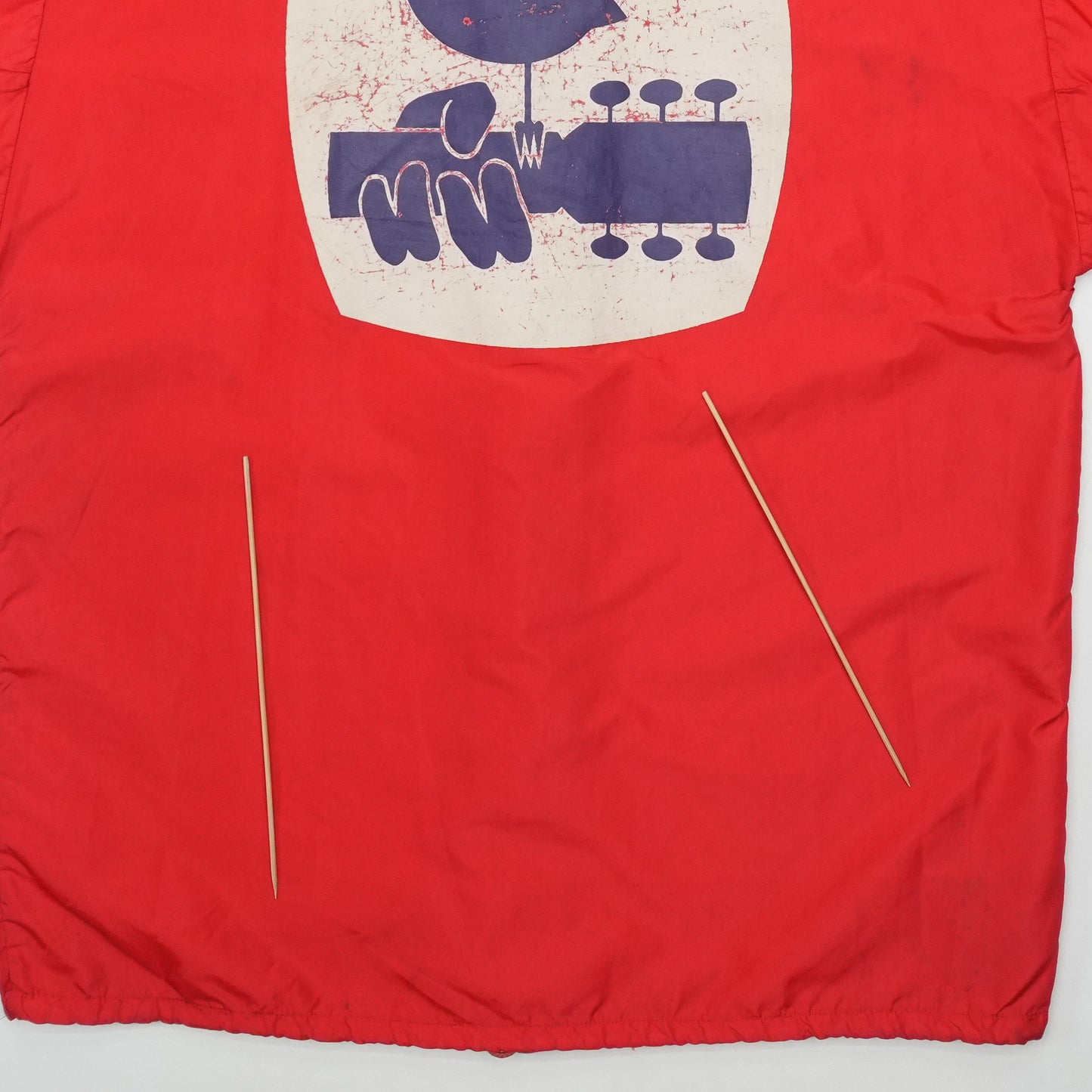 1969 Woodstock Peace Staff Windbreaker Jacket