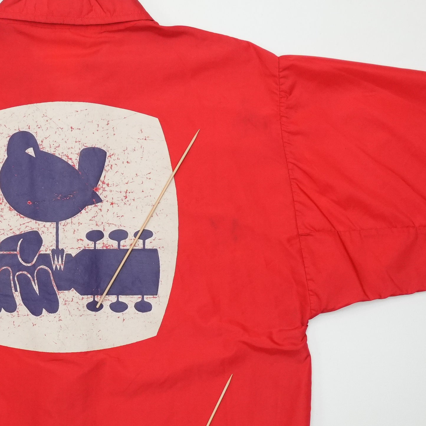 1969 Woodstock Peace Staff Windbreaker Jacket