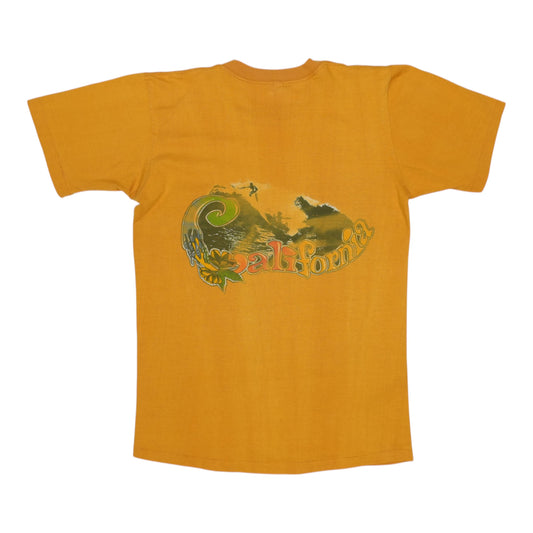 1970s California Surfing Pocket Shirt Back