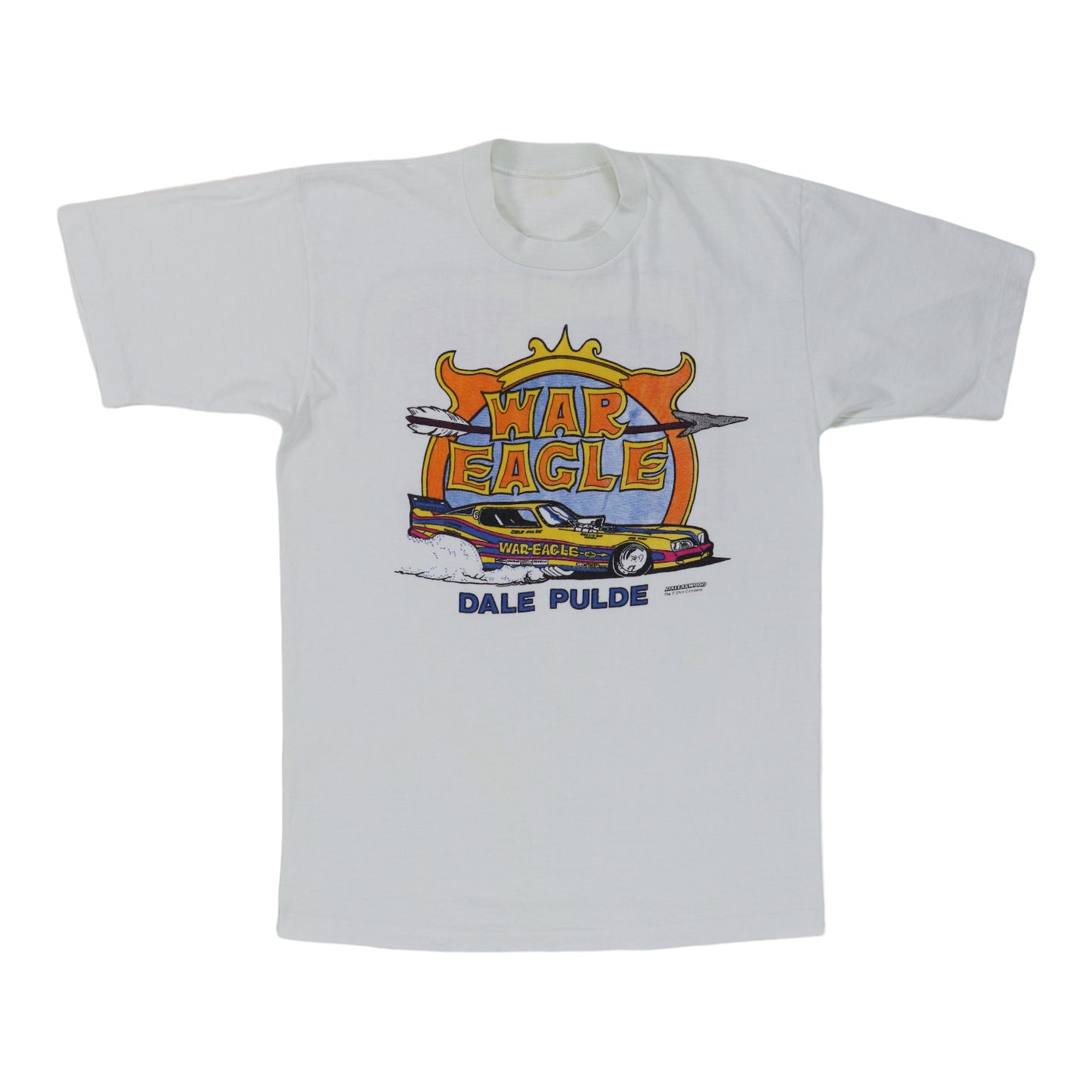 1970s Dale Pulde War Eagle Orange County International Raceway Shirt