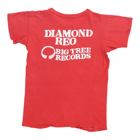 1970s Diamond REO Get Your Rocks Off Shirt Back