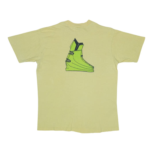1970s Hanson Ski Boots Shirt Back