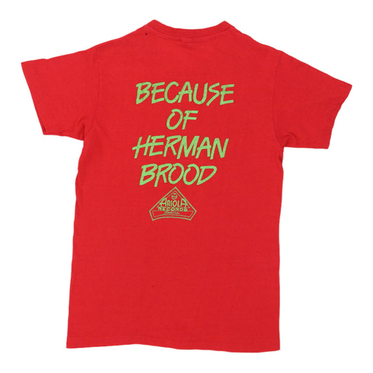 1970s Herman Brood I'm In A Good Mood Shirt Back