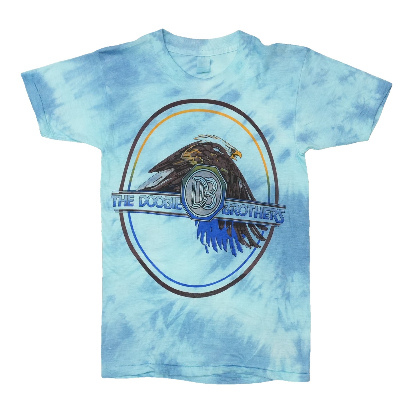 1970s The Doobie Brothers Tie Dye Shirt