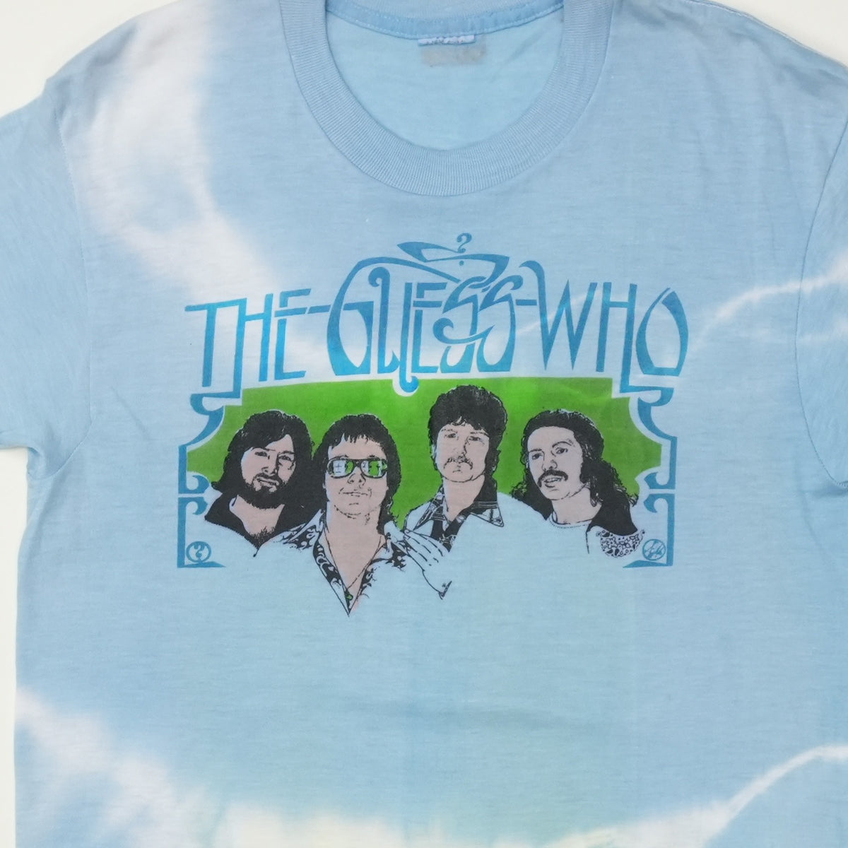 1970s The Guess Who Tie Dye Shirt