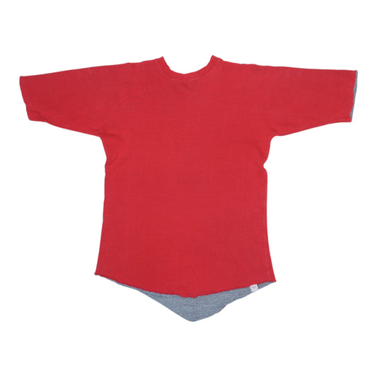 1970s Red Grey Reversible Shirt