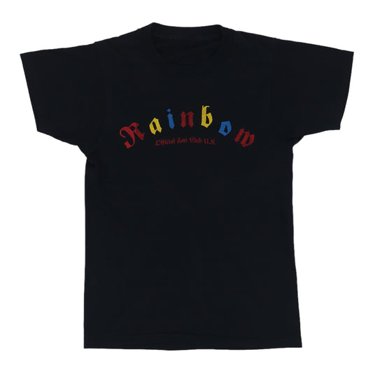 1970s Ritchie Blackmore's Rainbow Fan Club UK Shirt