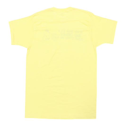 1970s Snoopy Golfing Bad Driver Shirt Back