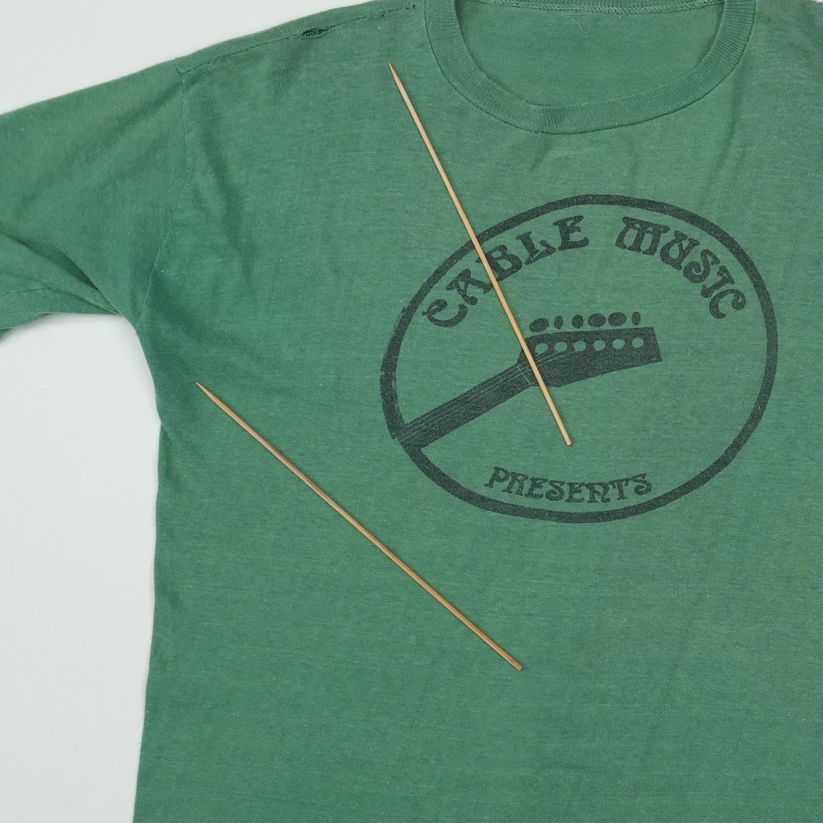 1972 Cheech And Chong Big Bambu Cable Music Concert Shirt