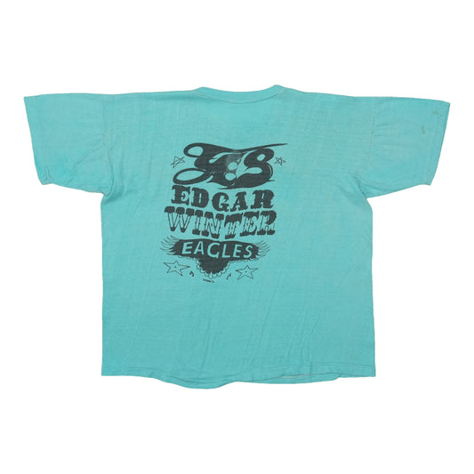 1972 Yes Edgar Winter Eagles Dillon Stadium Cable Music Concert Shirt