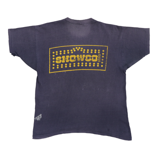 1973 Led Zeppelin Showco Crew Tour Shirt Back