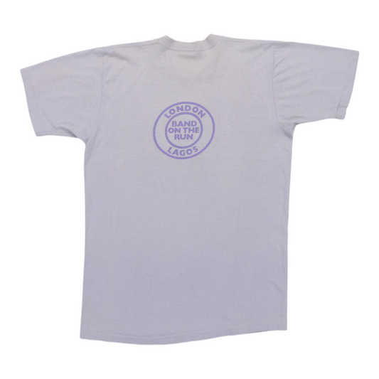 1973 Wings Paul McCartney Band On The Run Promo Shirt Back