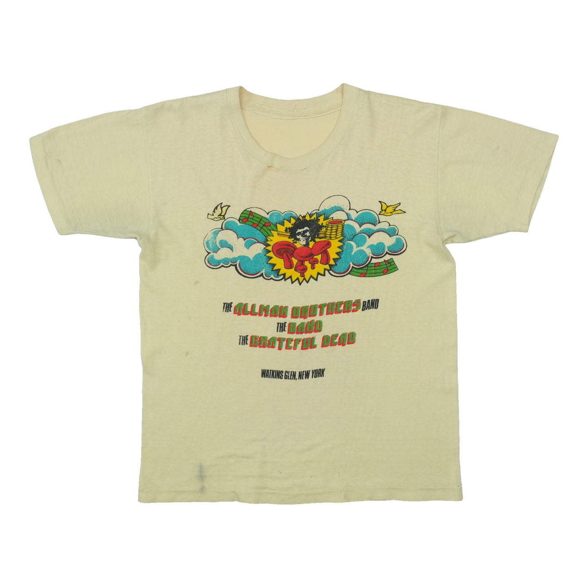1973 Watkins Glen Summer Jam Shirt