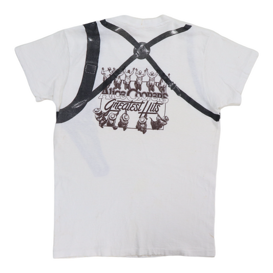 1974 Alice Cooper's Greatest Hits Promo Shirt Back