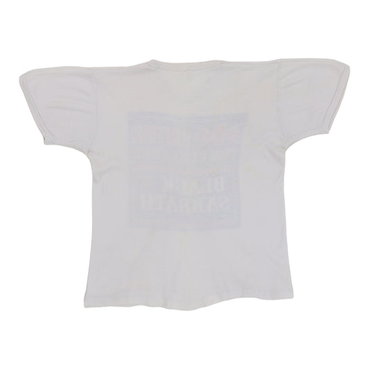 1974 Black Sabbath Tour Shirt Back