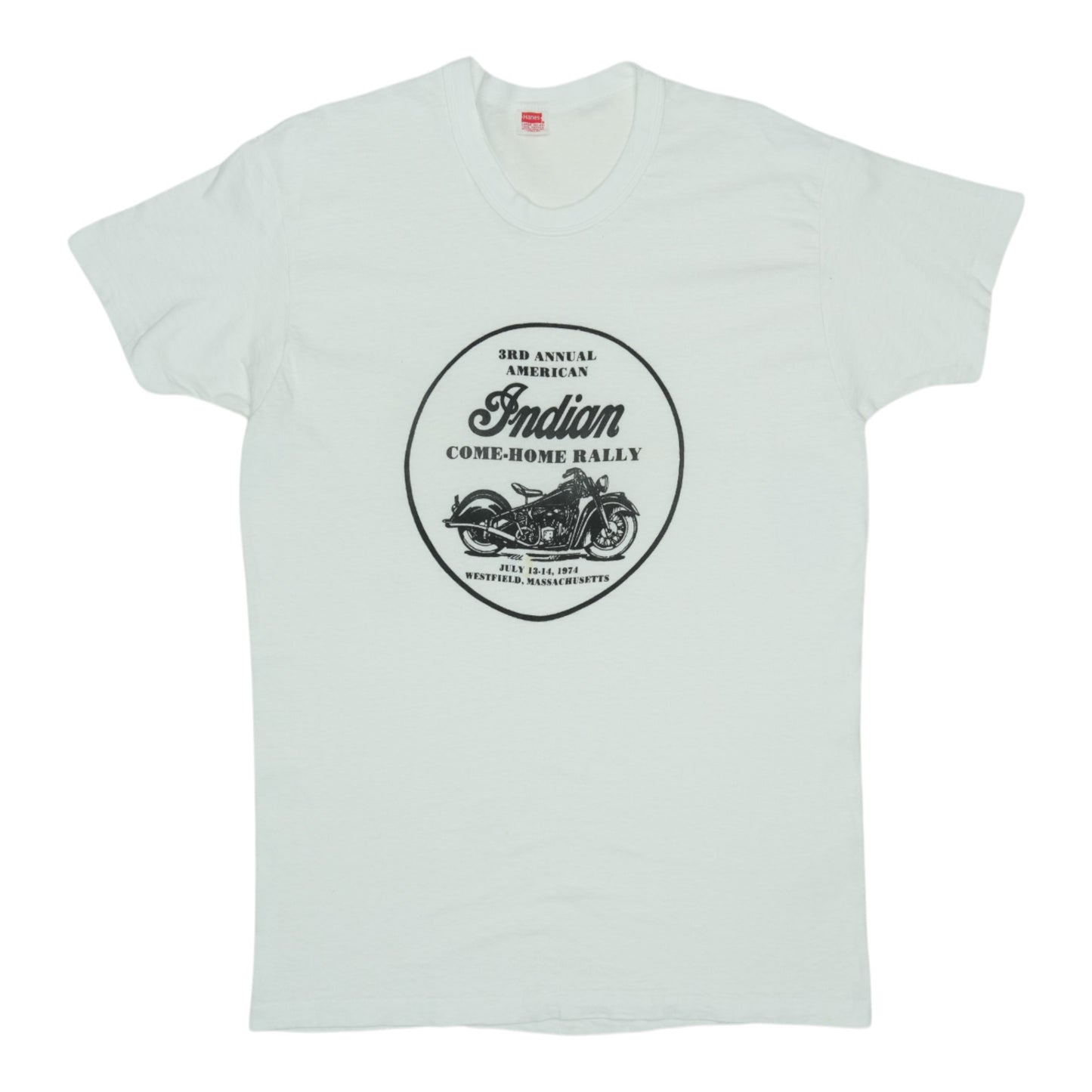1974 Indian Motorcycles 3rd Annual Come Home Rally Shirt