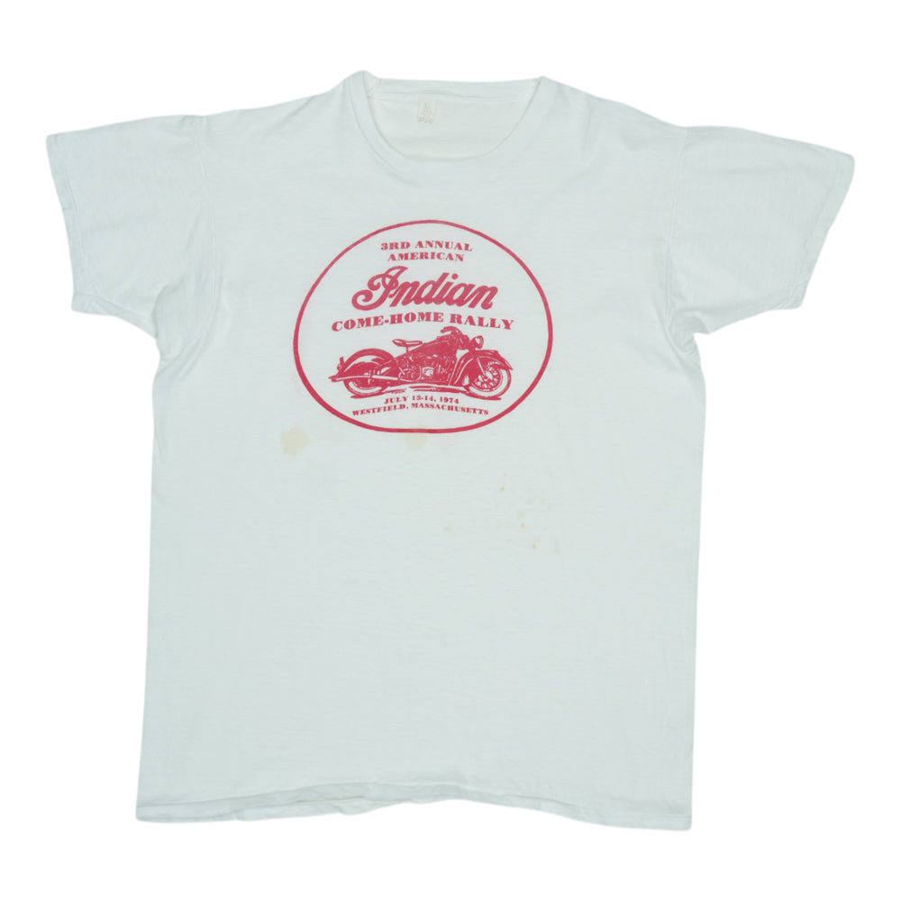 1974 Indian Motorcycles 3rd Annual Come Home Rally Shirt