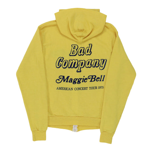 1975 Bad Company Concerts West Tour Zip Up Jacket Back