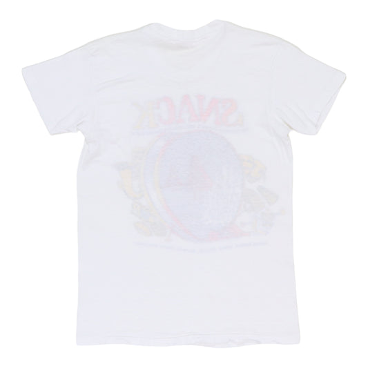 1975 Bill Graham Snack Charity Concert Shirt Back