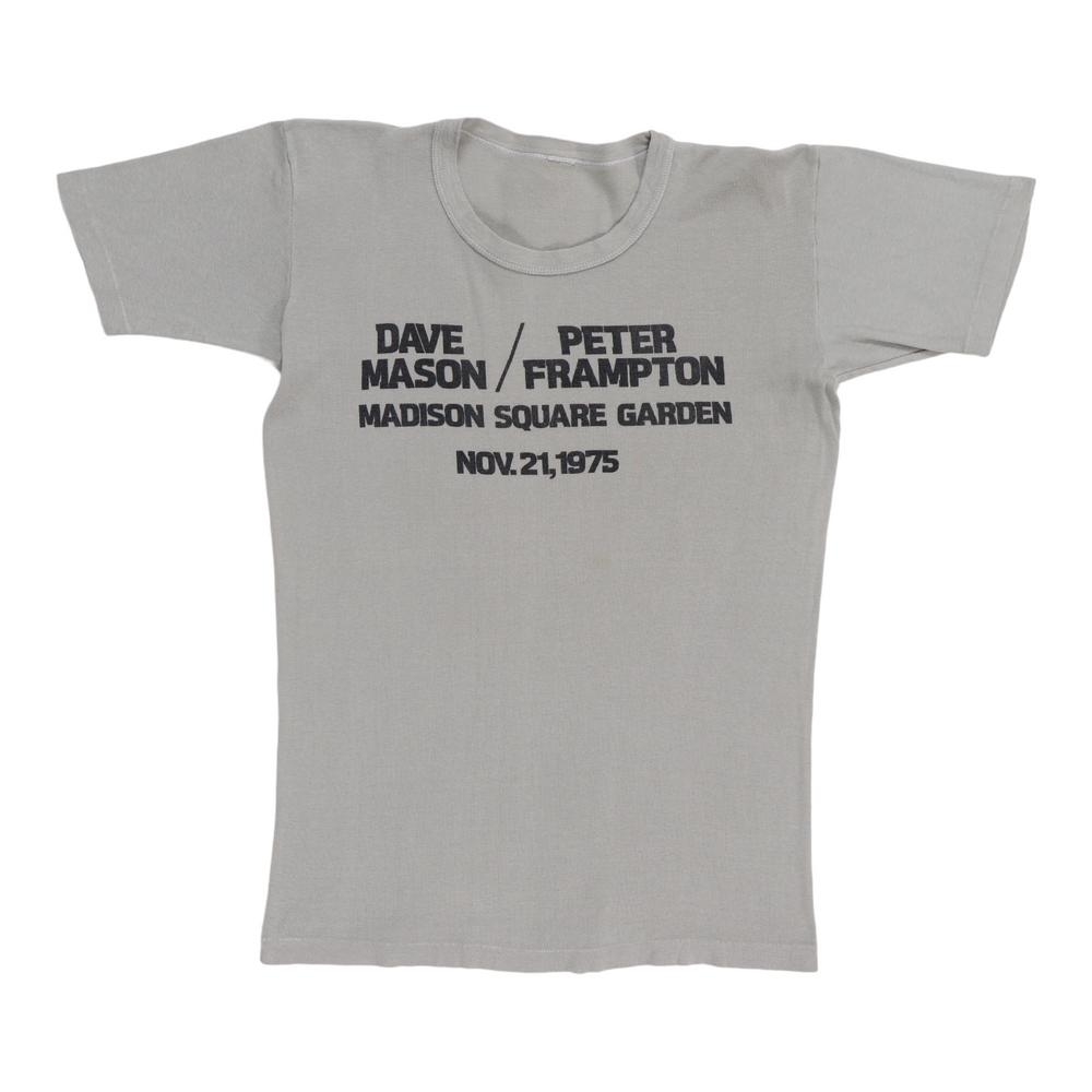 1975 Dave Mason Peter Frampton Tour Shirt