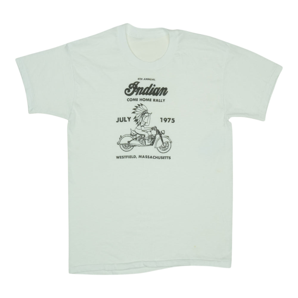 1975 Indian Motorcycles 4th Annual Come Home Rally Shirt
