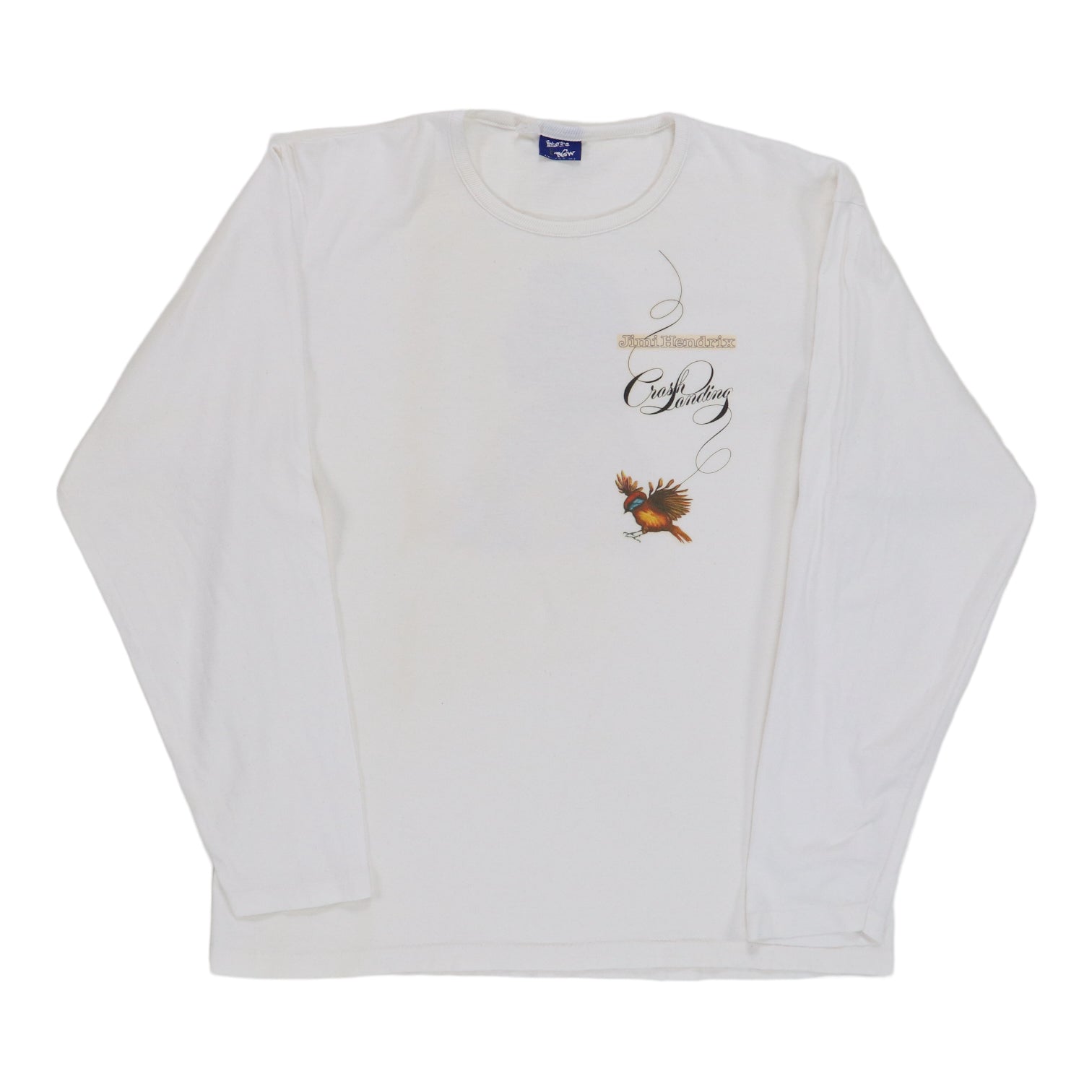 1975 Jimi Hendrix Crash Landing Promo Long Sleeve Shirt 