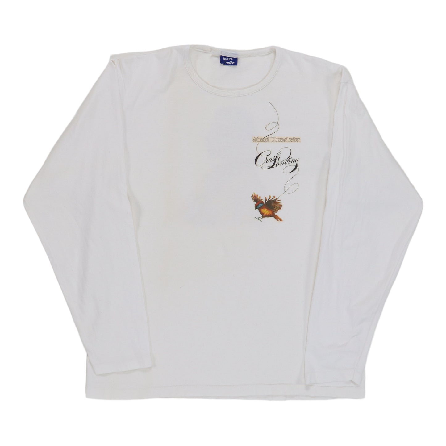1975 Jimi Hendrix Crash Landing Promo Long Sleeve Shirt