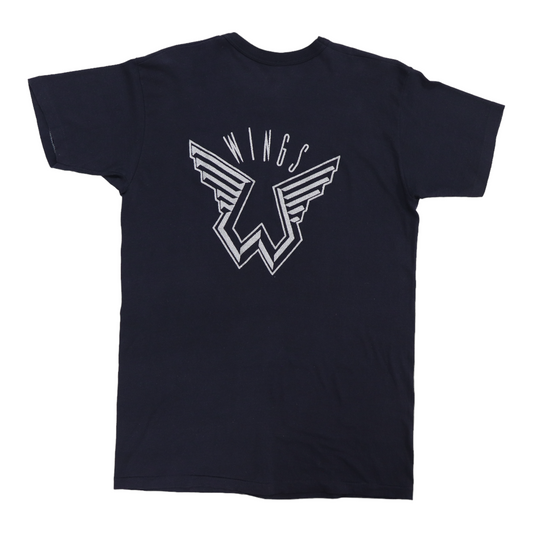 1975 Wings Over America Showco Crew Tour Shirt Back