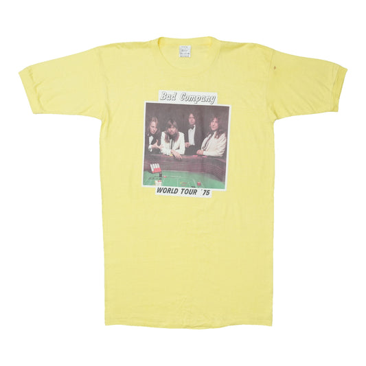 1975 Bad Company World Tour Shirt