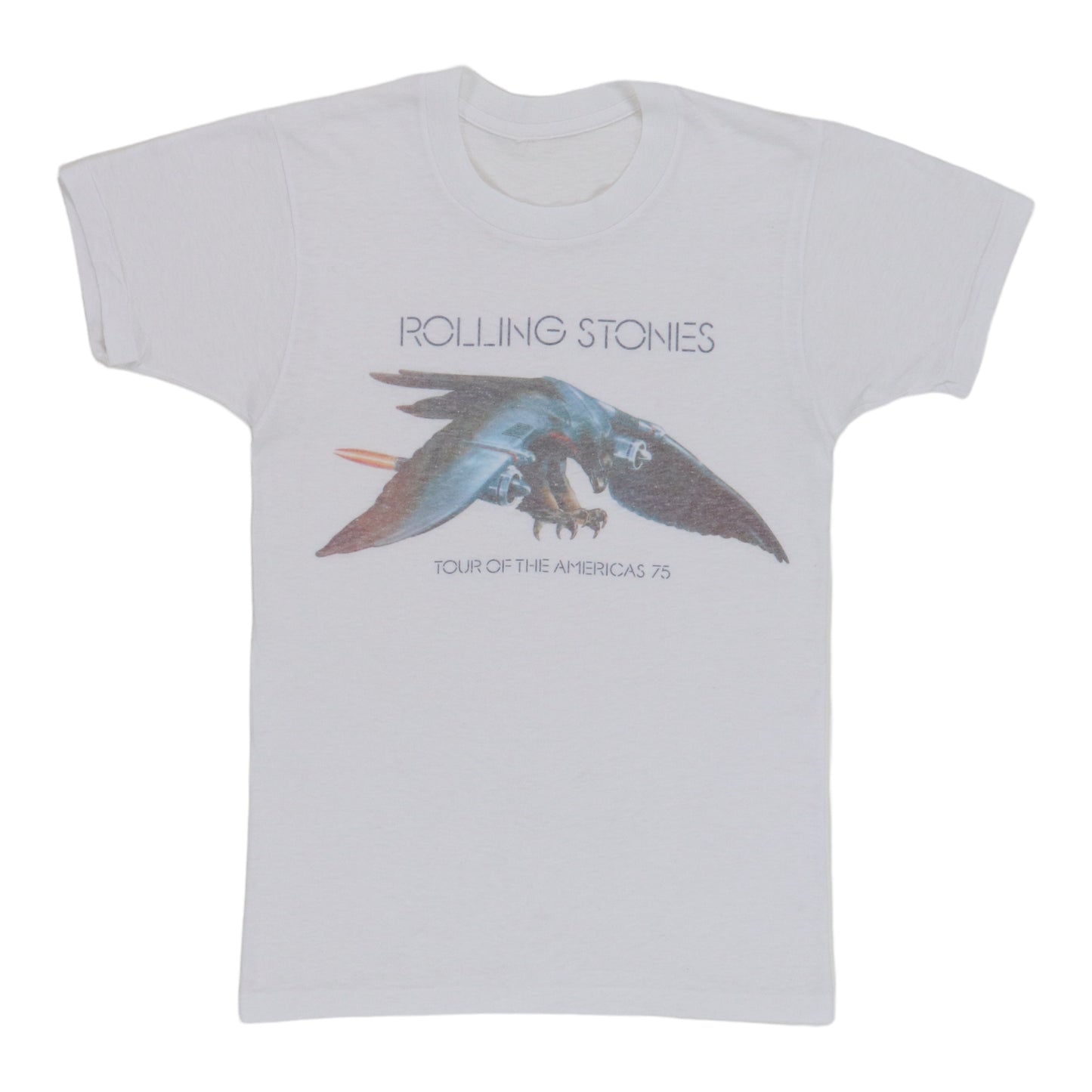 1975 Rolling Stones Tour Of The Americas Shirt