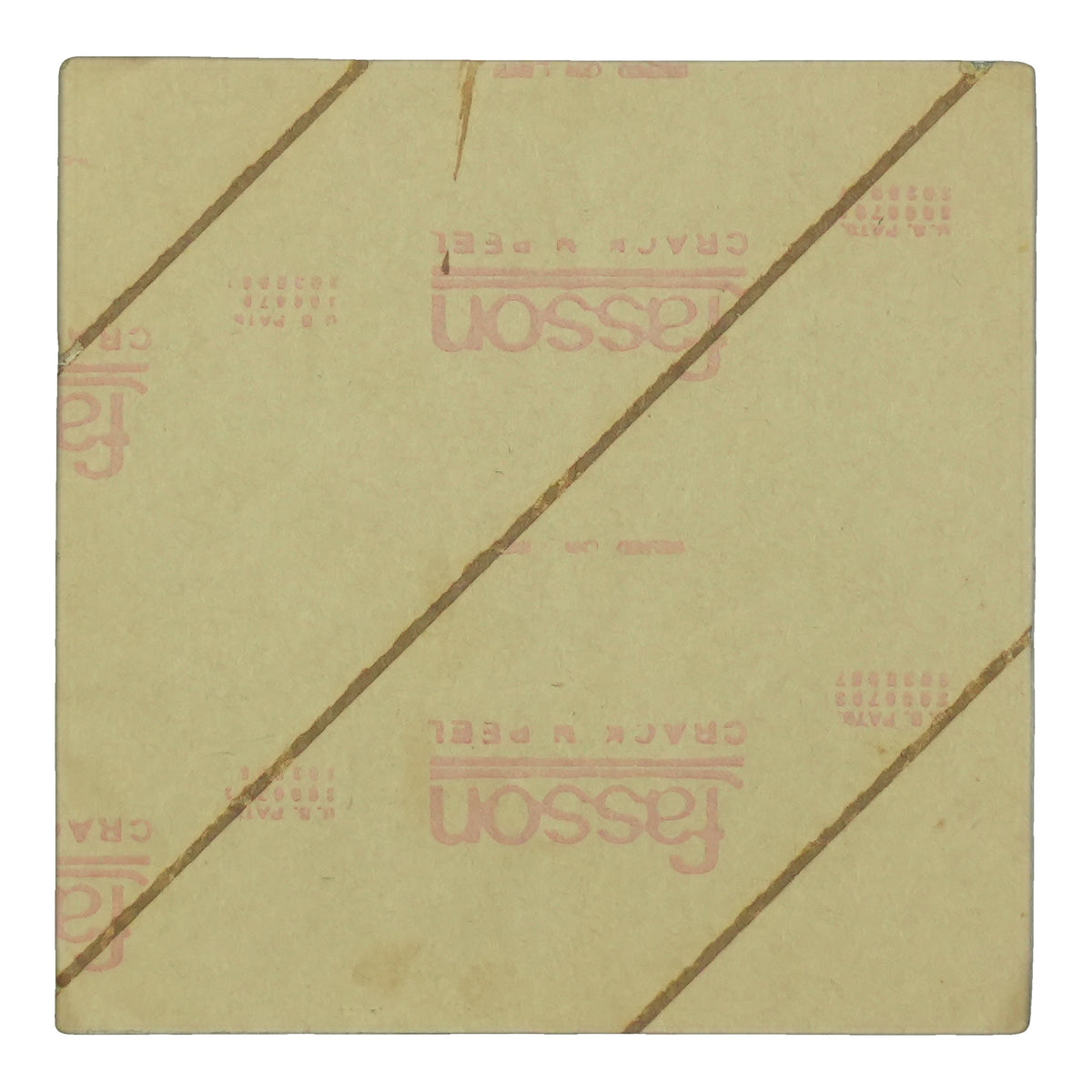 1975 Foghat Fort Worth Stage Backstage Pass back
