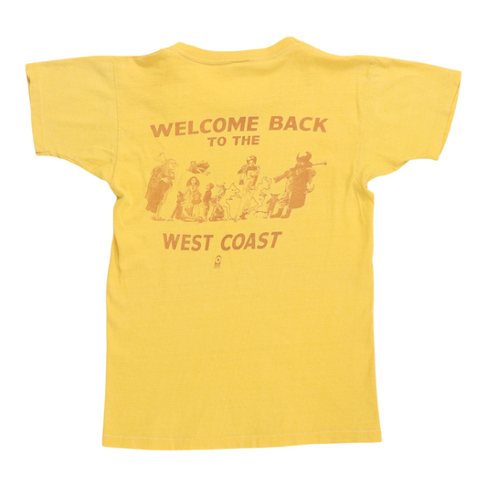 1976 Genesis A Trick Of The Tail Tour Shirt Back