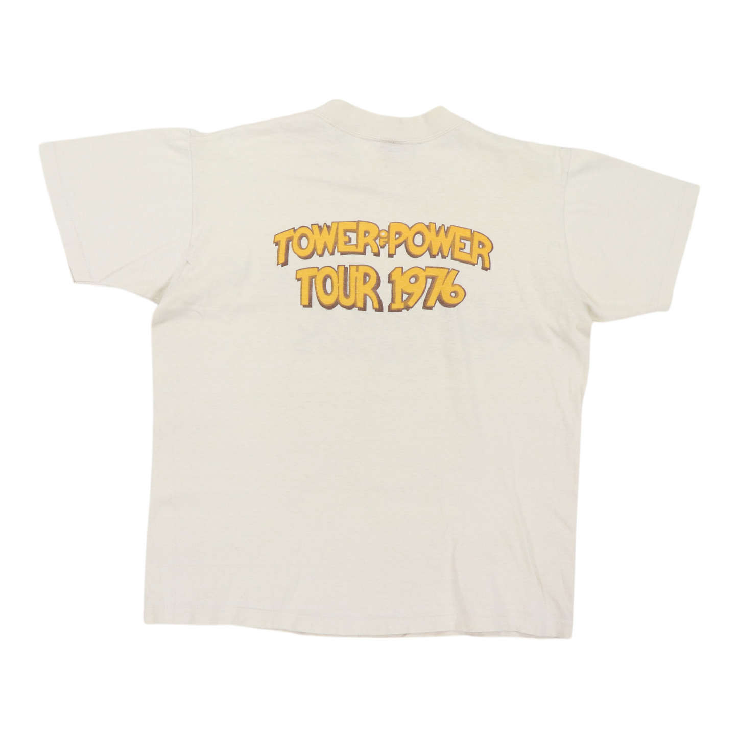 1976 Tower Of Power Morpheaus Stage Crew Shirt Back