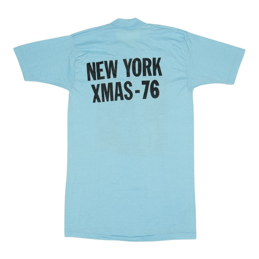 1976 Frank Zappa Zoot Allures Christmas Concert Shirt Back