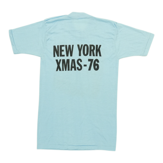 1976 Frank Zappa Zoot Allures New York Concert Shirt Back