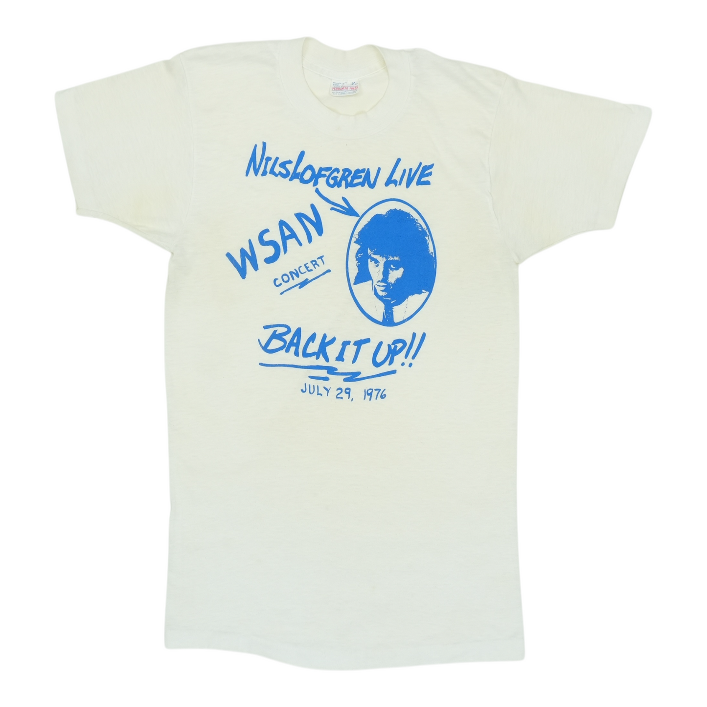 1976 Nils Lofgren Live Concert Shirt