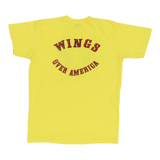 1976 Wings Over America Promo Shirt Back