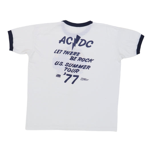 1977 ACDC Let There Be Rock Summer Tour Shirt
