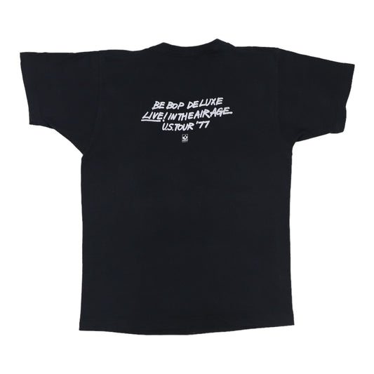 1977 Be Bop Deluxe US Tour Shirt Back