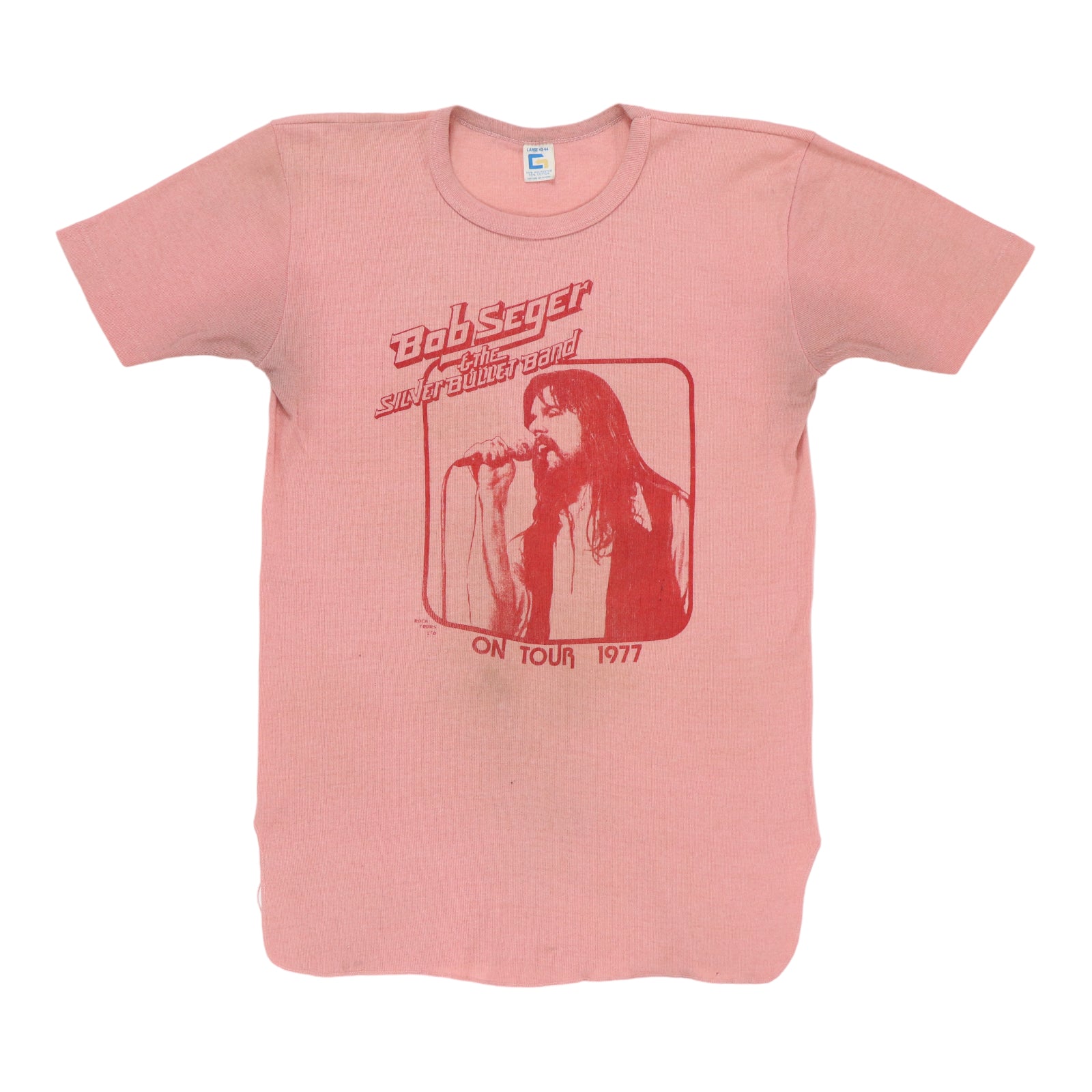 Original Vintage 1977 Bob Seger On Tour Shirt WyCo Vintage original-vintage-1977-bob-seger-on-tour-shirt-wyco-vintage