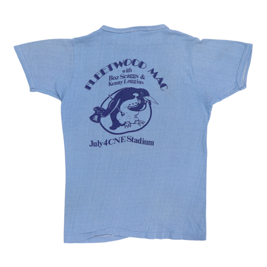1977 Fleetwood Mac Crew Concert Shirt Back