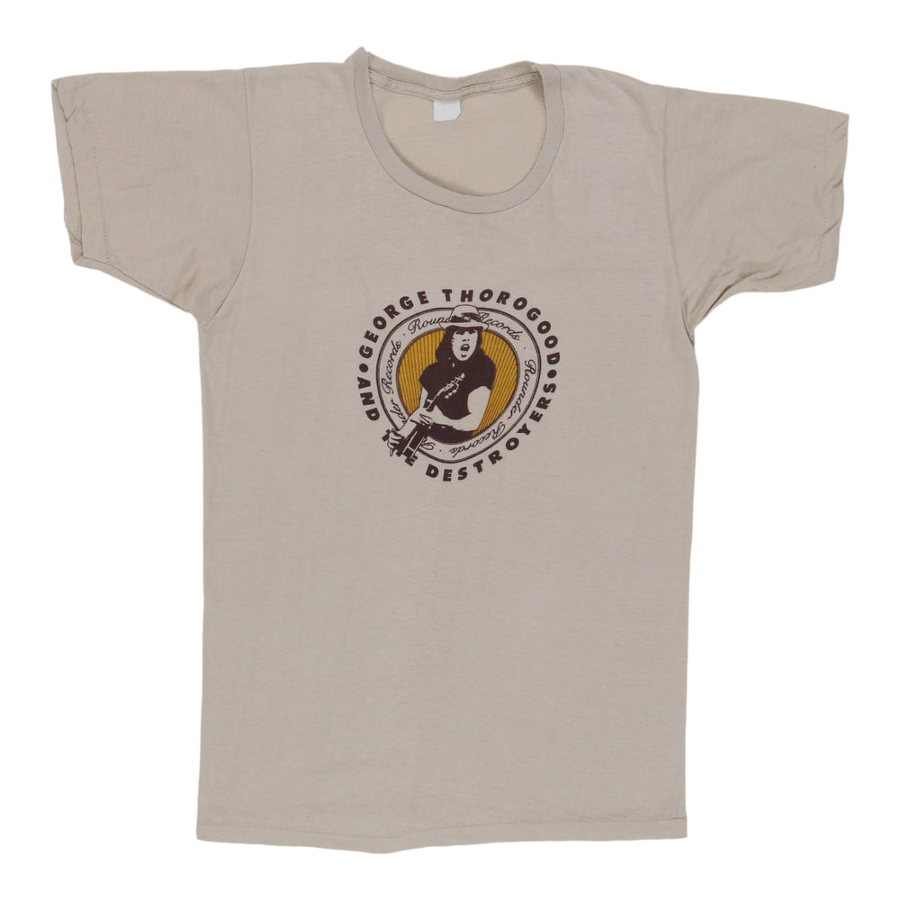 1977 George Thorogood And The Destroyers Rounder Records Shirt