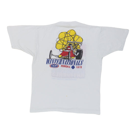 1977 NHRA 23rd Annual Nationals Shirt Back