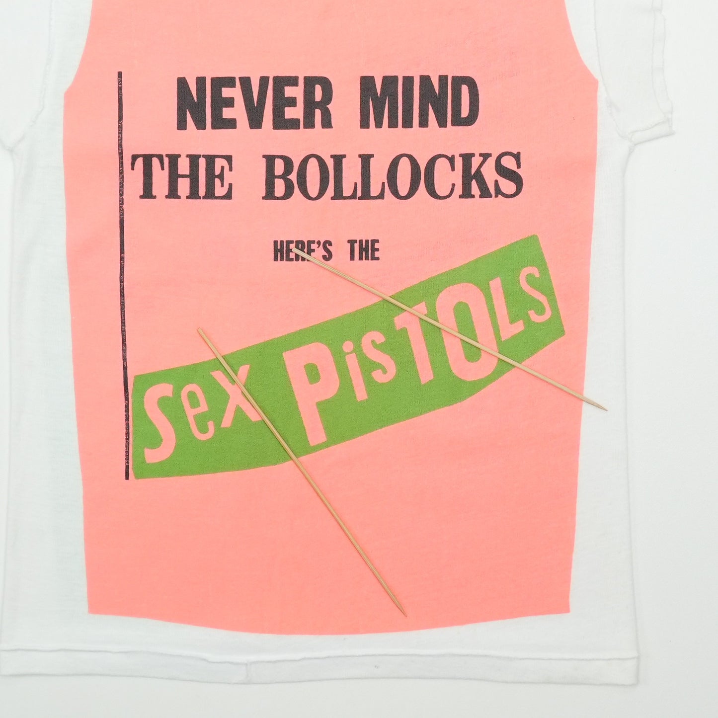 1977 Sex Pistols Never Mind The Bollocks Promo Shirt