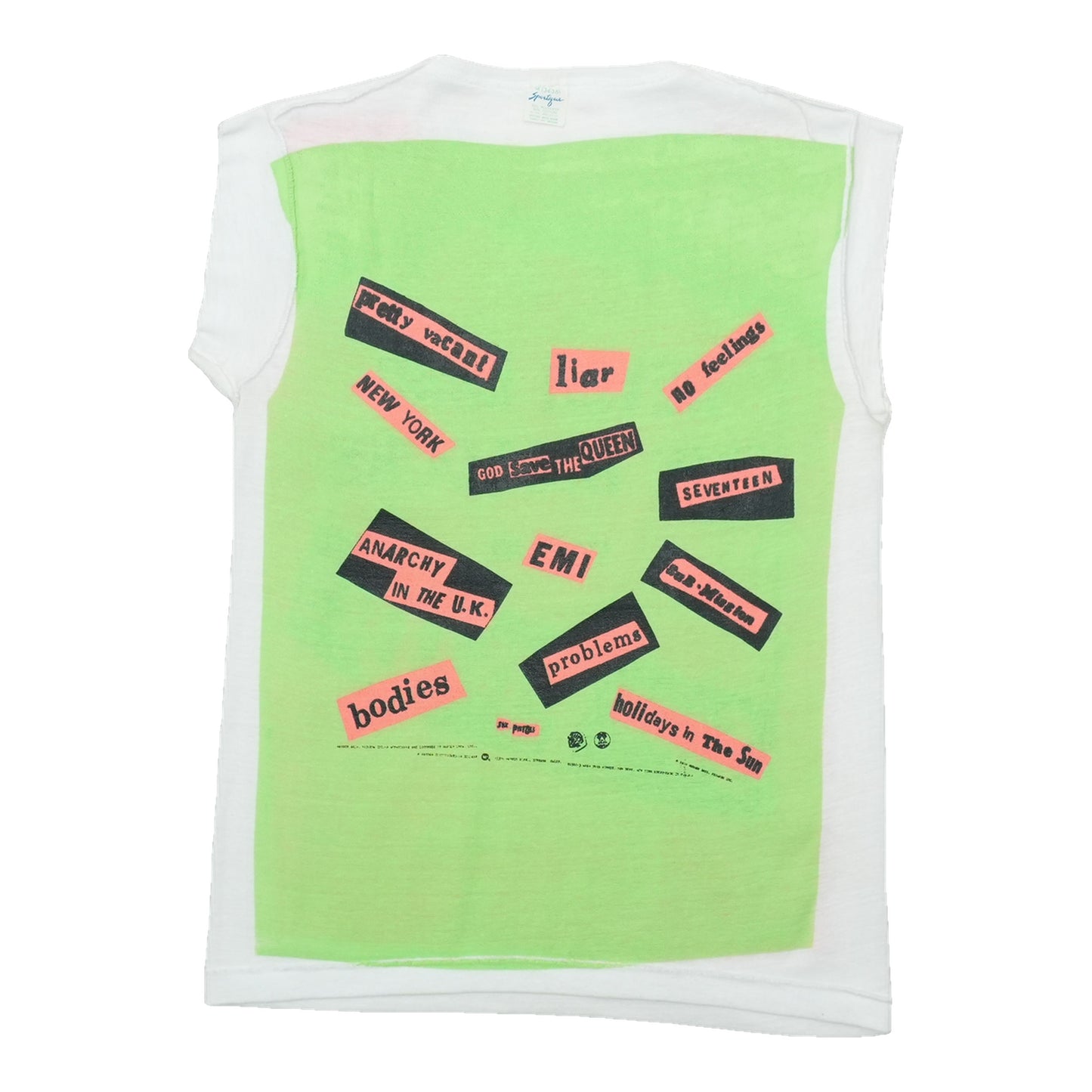 1977 Sex Pistols Never Mind The Bollocks Promo Shirt