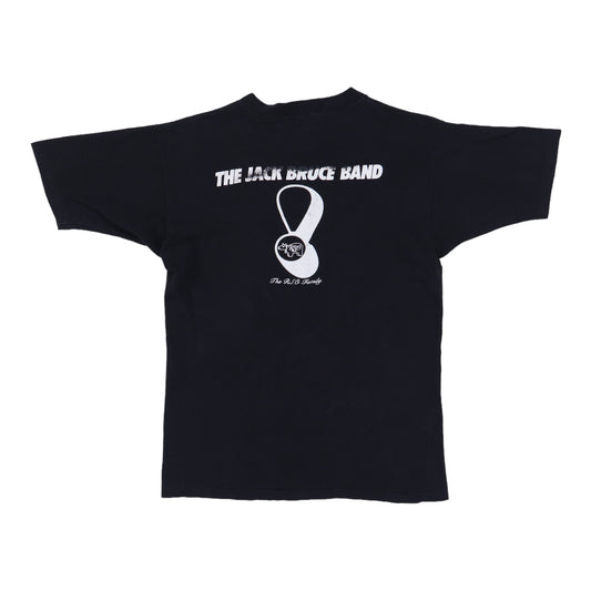 1977 Jack Bruce Band How's Tricks RSO Records Promo Shirt Back